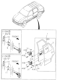 Diagram for 2001 Honda Passport Door Hinge - 8-97147-595-3