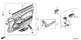 Diagram for 2012 Honda Civic Weather Strip - 83504-TS8-A01