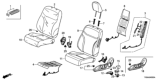 Diagram for 2013 Honda Civic Seat Cover - 81531-TR3-D91ZB