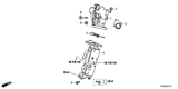 Diagram for Honda EGR Valve Gasket - 18715-5K0-A01