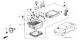 Diagram for 1997 Honda Civic Horn - 38100-S04-K01