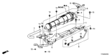 Diagram for Honda HR-V Vapor Canister - 17011-T7W-A01