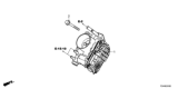 Diagram for 2015 Honda Accord Hybrid Throttle Body - 16400-5K0-A01