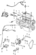 Diagram for 1976 Honda Accord Alternator Bracket - 31113-671-000