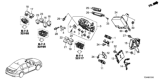 Diagram for 2014 Honda Accord Fuse Box - 38200-T3V-A02