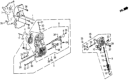 Diagram for Honda CRX Valve Body - 27105-PF0-315
