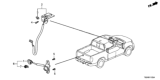 Diagram for 2020 Honda Ridgeline Antenna - 39835-TG7-A41