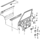 Diagram for 1982 Honda Accord Door Panel - 76150-SA6-672ZZ