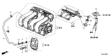 Diagram for Honda Insight PCV Valve - 17130-PND-A01