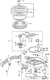 Diagram for 1980 Honda Prelude Air Filter Box - 17240-689-665