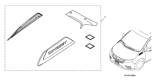 Diagram for 2021 Honda Odyssey Emblem - 08F59-THR-100A