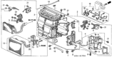 Diagram for 2002 Honda Civic Evaporator - 80211-S6D-G12