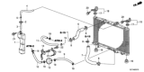 Diagram for 2012 Honda CR-Z Cooling Hose - 19501-RTW-000