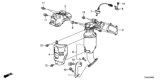 Diagram for 2013 Honda Accord Catalytic Converter - 18190-5A3-L00
