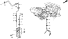 Diagram for 2002 Honda Insight PCV Valve - 17130-PM6-G01