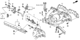 Diagram for 1996 Honda Del Sol Intake Manifold - 17100-P1Z-A00