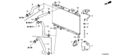 Diagram for 2019 Honda Accord Radiator Hose - 19502-6B2-A10