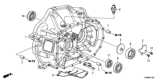 Diagram for 2015 Honda Civic Bellhousing - 21000-RAP-010