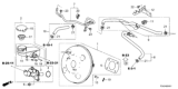 Diagram for Honda Civic Brake Booster Vacuum Hose - 46402-TGH-A01