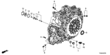 Diagram for 2020 Honda CR-V Hybrid Coolant Temperature Sensor - 1A710-6D3-004