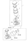 Diagram for Honda Passport Brake Master Cylinder - 8-97178-010-1