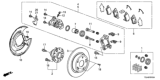 Diagram for 2017 Honda Accord Brake Dust Shields - 43253-T2A-A00