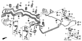 Diagram for 2001 Honda Accord Brake Line - 46374-S87-A60