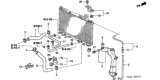 Diagram for 2001 Honda Civic Cooling Hose - 19502-PLD-000