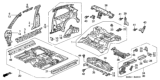 Diagram for 2004 Honda Civic Floor Pan - 04655-S5T-A02ZZ
