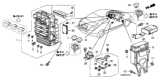 Diagram for 2011 Honda Civic Fuse Box - 38200-SVA-A15