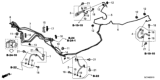 Diagram for Honda CR-Z Hydraulic Hose - 01464-SZT-G01