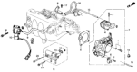 Diagram for 1989 Honda Civic Idle Control Valve - 36130-PM6-A01