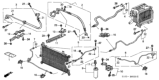 Diagram for Honda CR-V A/C Service Cap - 80866-ST0-003