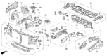 Diagram for 1996 Honda Odyssey Motor And Transmission Mount - 60831-SV4-970ZZ