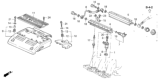 Diagram for 1995 Honda Accord Fuel Pressure Regulator - 16740-P0G-A01