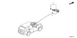 Diagram for 2012 Honda CR-V Antenna - 39835-T0A-A01