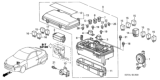 Diagram for Honda Insight Relay Block - 38250-S3Y-A01