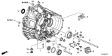 Diagram for 2019 Honda Accord Bellhousing - 21000-6D9-000