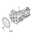 Diagram for 2000 Honda Passport Transmission Assembly - 8-96022-838-0