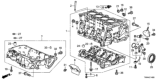 Diagram for Honda Accord Hybrid Crankshaft Position Sensor - 37500-5Y3-J01
