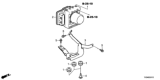 Diagram for 2014 Honda Fit EV ABS Control Module - 57110-TX9-335