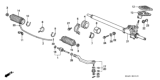 Diagram for Honda Civic Rack And Pinion - 53601-SR3-A52