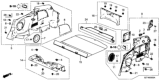 Diagram for Honda CR-Z Door Trim Panel - 83780-SZT-G02ZA