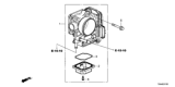 Diagram for 2015 Honda Fit Throttle Body - 16400-5R7-A01