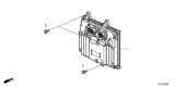 Diagram for Honda Clarity Fuel Cell Engine Control Module - 3K200-5WM-A22