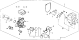 Diagram for 1988 Honda CRX Ignition Coil - 30500-PM5-A02