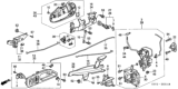 Diagram for 2000 Honda Insight Door Handle - 72140-S3Y-003ZB