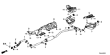 Diagram for 2019 Honda Civic Muffler - 18307-TBC-A71