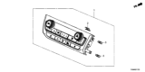 Diagram for Honda Blower Control Switches - 79610-TXM-A01ZA