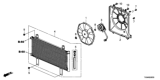 Diagram for Honda Insight Cooling Fan Assembly - 38611-6L2-A01